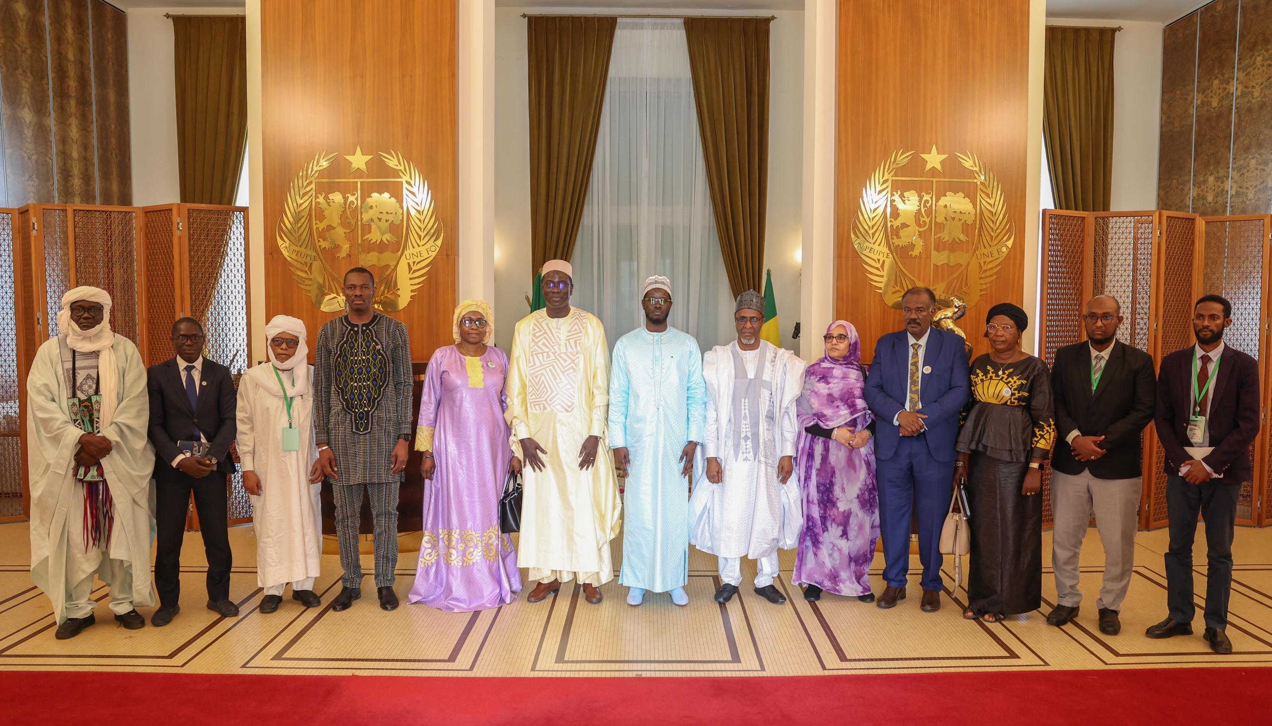 Les ministres en charge de l'environnement des pays membres de l'Agence de la Grande Muraille Verte reçus par le président sénégalais